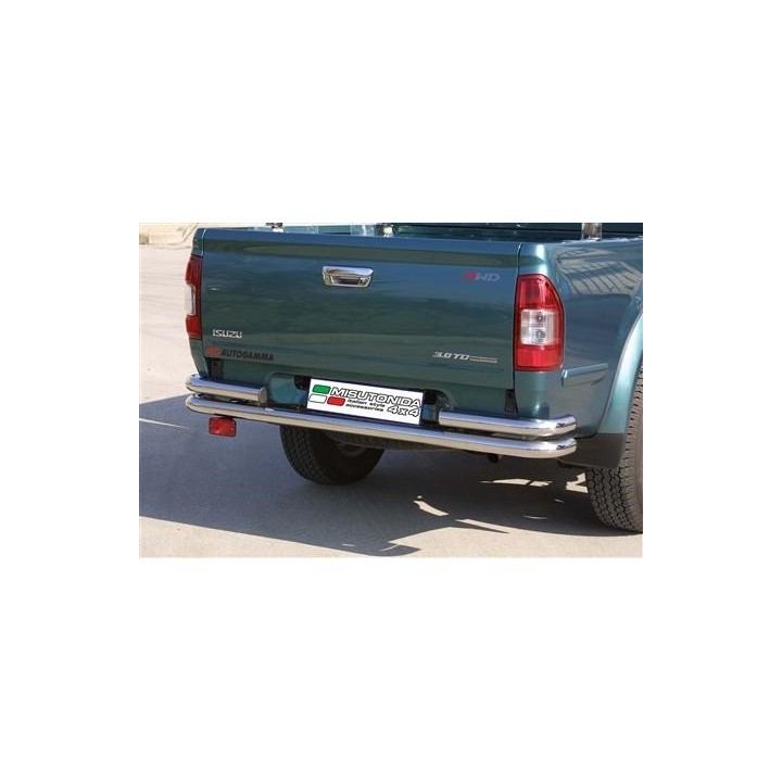 Pare-chocs arrière INOX MISUTONIDA Ø63 Isuzu DMAX (03-11)