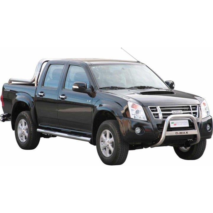 Medium Bar INOX MISUTONIDA Ø63 Isuzu D-Max 2 (07-11)