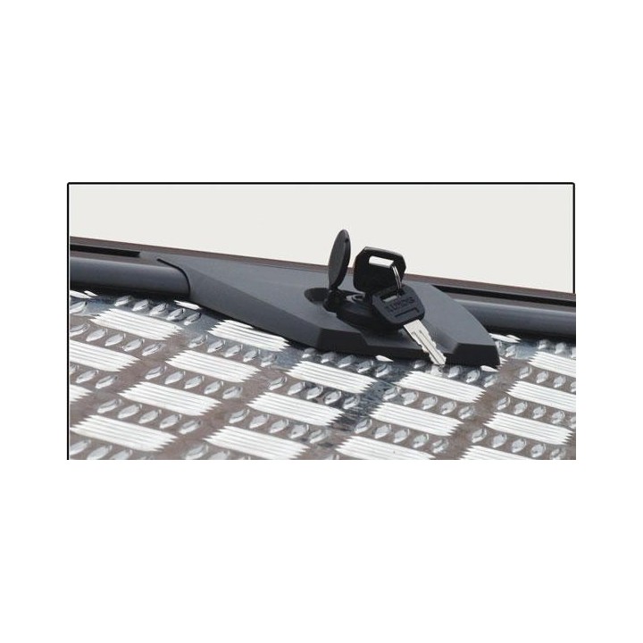 Couvre benne alu UPSTONE pour Nissan Navara D40 Dble Cab (05-15)