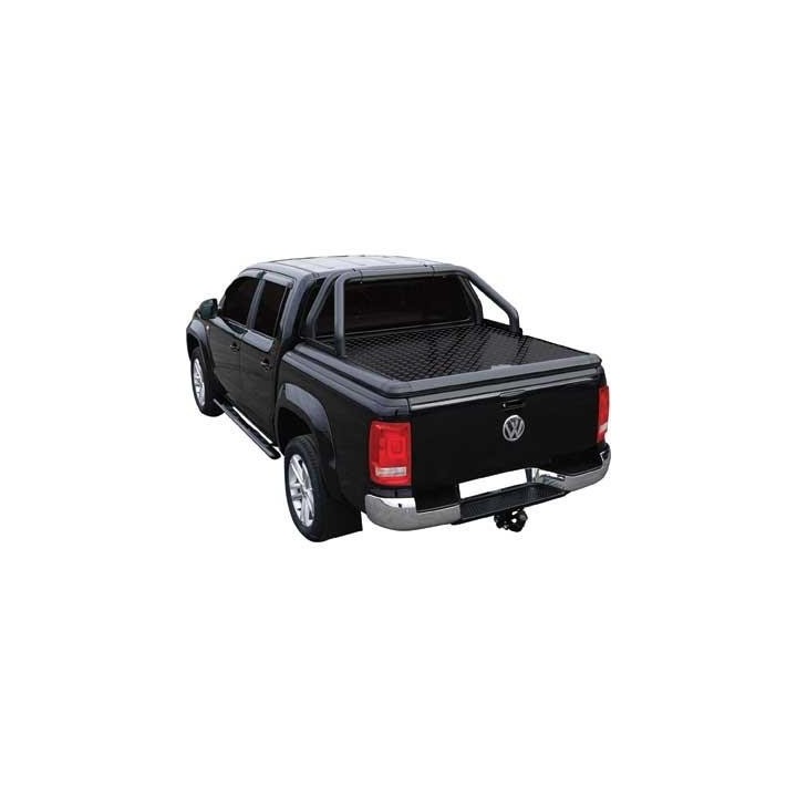 Couvre benne alu noir UPSTONE pour VW Amarok Dble Cab (10-)