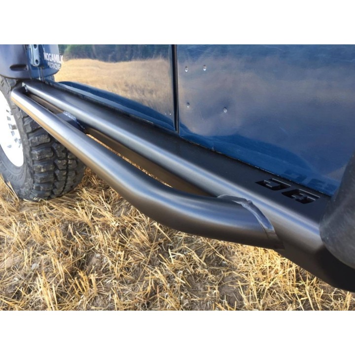 Protection bas de caisse renforcé noir D6 LR Defender 90