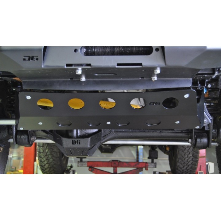 Protection avant acier zingué noir D6 Disco2