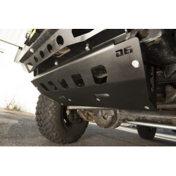 Blindage avant acier zingué noir D6 Defender