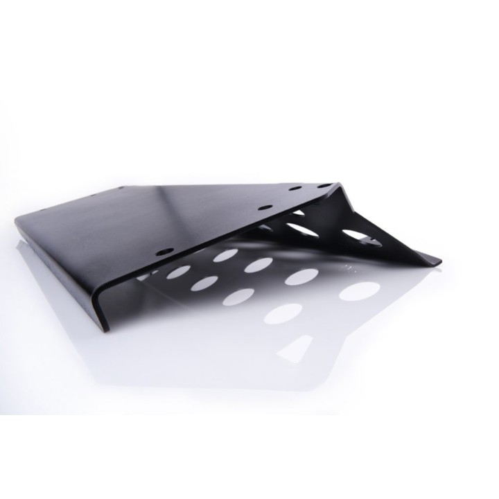 Protection reservoir acier zingué noir D6 Defender 90