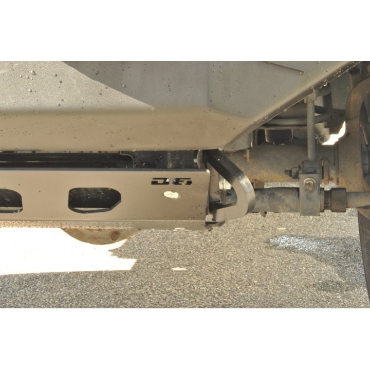 Protection avant acier zingué noir D6 Jeep JK