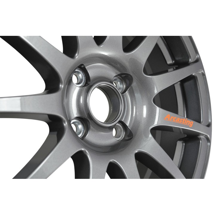 Jante aluminium EXCALIBUR Noire Mat 7x17 5x108 ET42 CB63.4