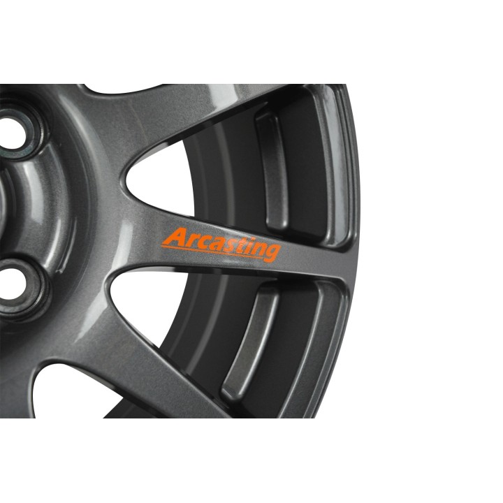 Jante aluminium EXCALIBUR Noire Mat 7x17 5x108 ET42 CB63.4