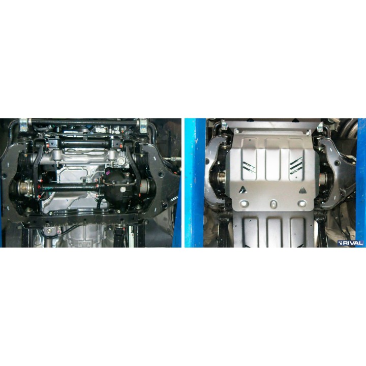 Plaque de protection moteur Rival Fiat Fullback