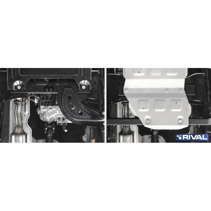 Plaque de protection BV Rival Ford Ranger (12-)