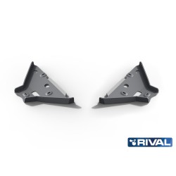 Plaque de protection triangles avant Rival Ford Ranger (15-)