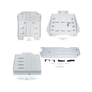 Kit de 4 plaques de protection Rival Isuzu DMAX III N60 (20-)