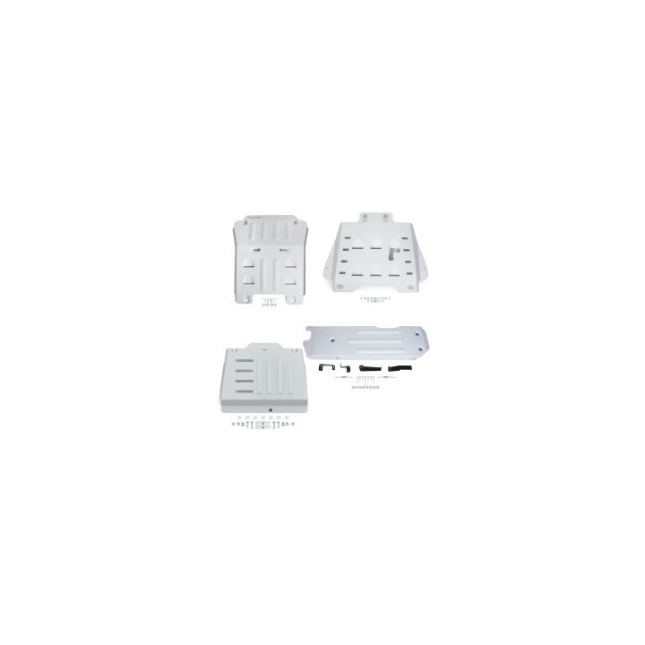 Kit de 4 plaques de protection Rival Isuzu DMAX III N60 (20-)