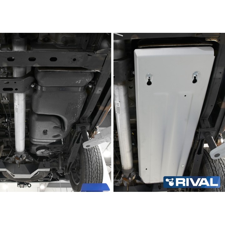 Plaque de protection reservoir de carburant Nissan Navara D23 (15-)