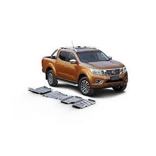 Kit de 4 plaques de protection Nissan Navara D23 (15-)