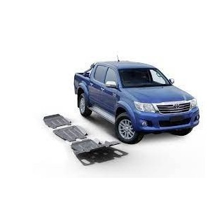 Kit  de 4 plaques de protection Toyota Hilux Vigo (05-14)