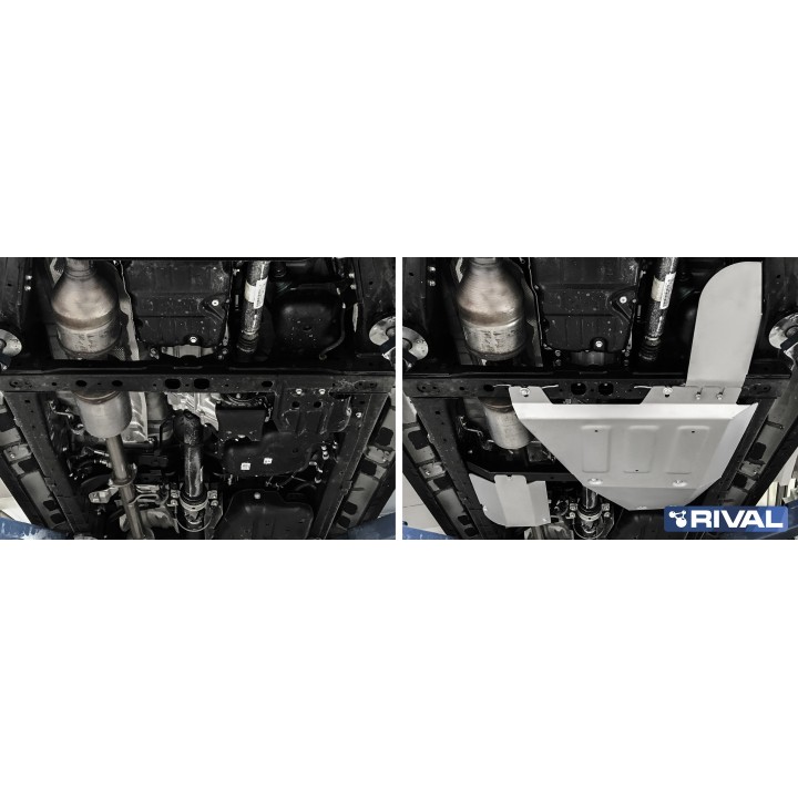 Plaque de protection boite de vitesses Toyota Hilux Revo (15-)