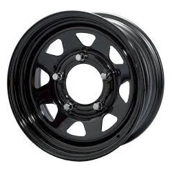 Jante Triangular Noire 6x15 5x139.7 ET0 CB110