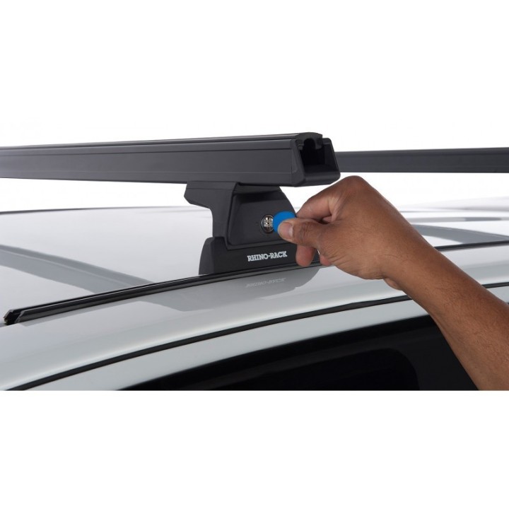 Barre de toit HEAVY DUTY (x2) RHINO-RACK Isuzu DMAX  (12-15)