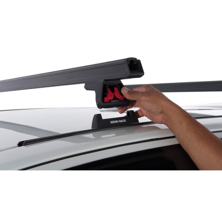 Barre de toit HEAVY DUTY (x2) RHINO-RACK Isuzu DMAX  (12-15)