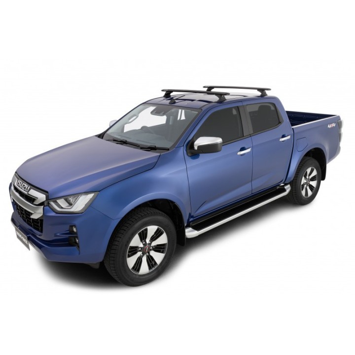 Barre de toit VORTEX (x2) RHINO-RACK Isuzu DMAX  (20-)