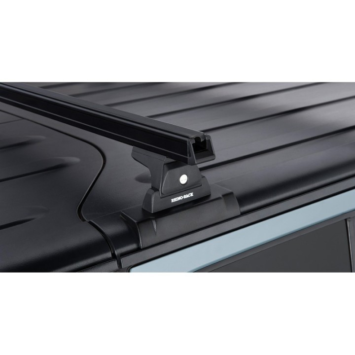 Barre de toit HEAVY DUTY (x2) RHINO-RACK Jeep Wrangler JK 5P (07-11)