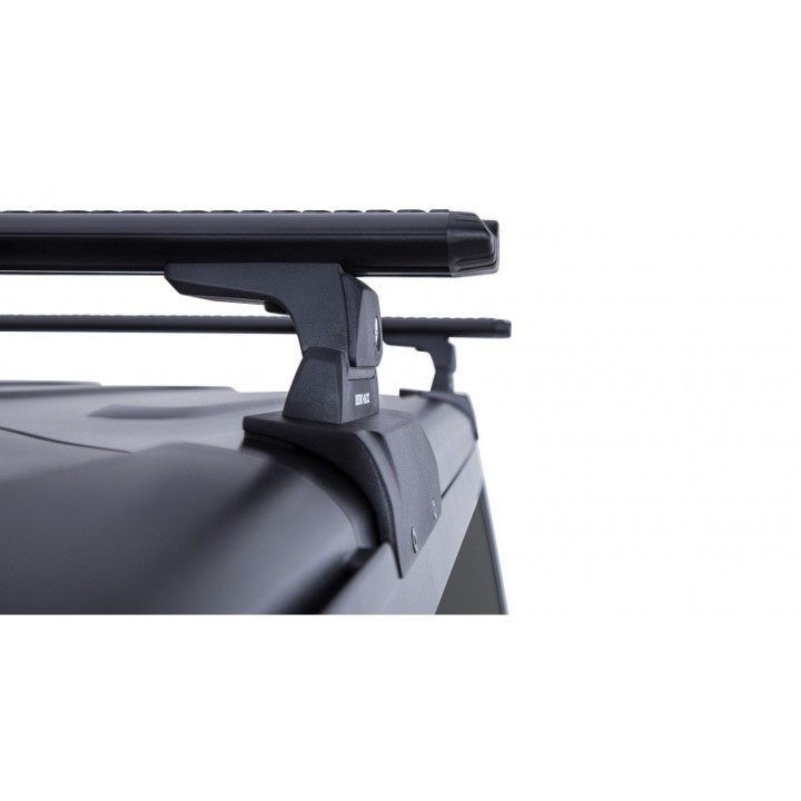 Barre de toit HEAVY DUTY (x2) RHINO-RACK Jeep Wrangler JK 3P (07-11)