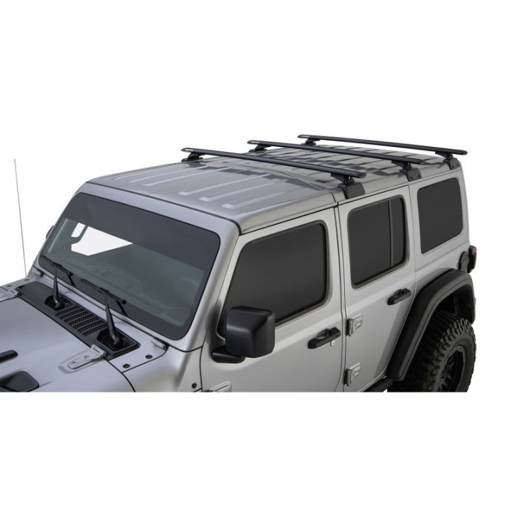 Barre de toit HEAVY DUTY (x3) RHINO-RACK Jeep Wrangler JL 5P (18-)