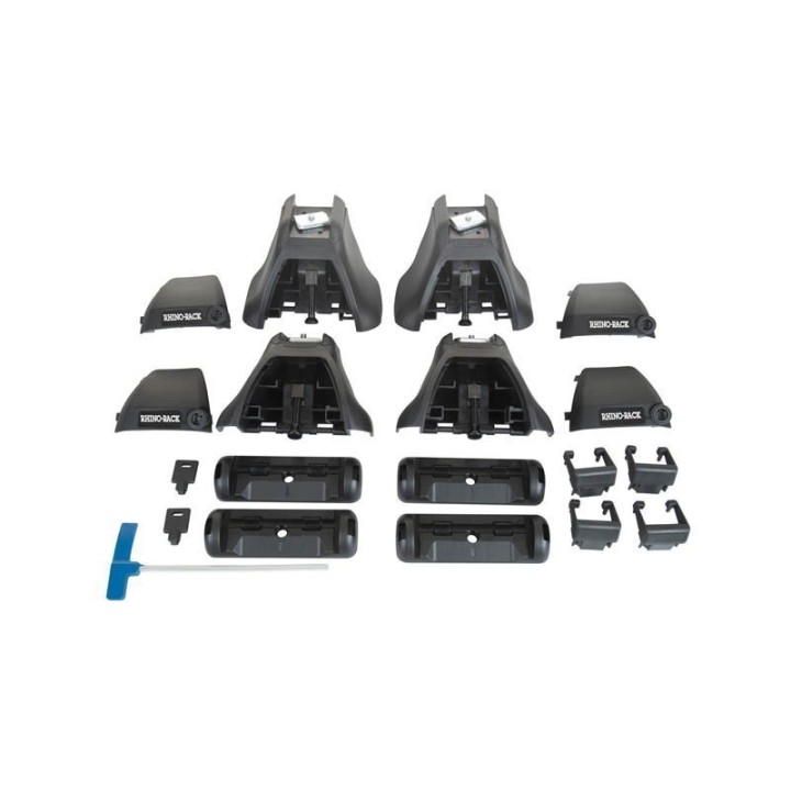 Barres de toit HEAVY DUTY (x2) RHINO-RACK Mercedes CLASSE G W463 (07-)