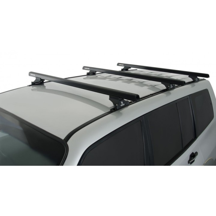 Barre de toit HEAVY DUTY CXB (x2) RHINO-RACK Mitsubishi Pajero 3 (00-07)