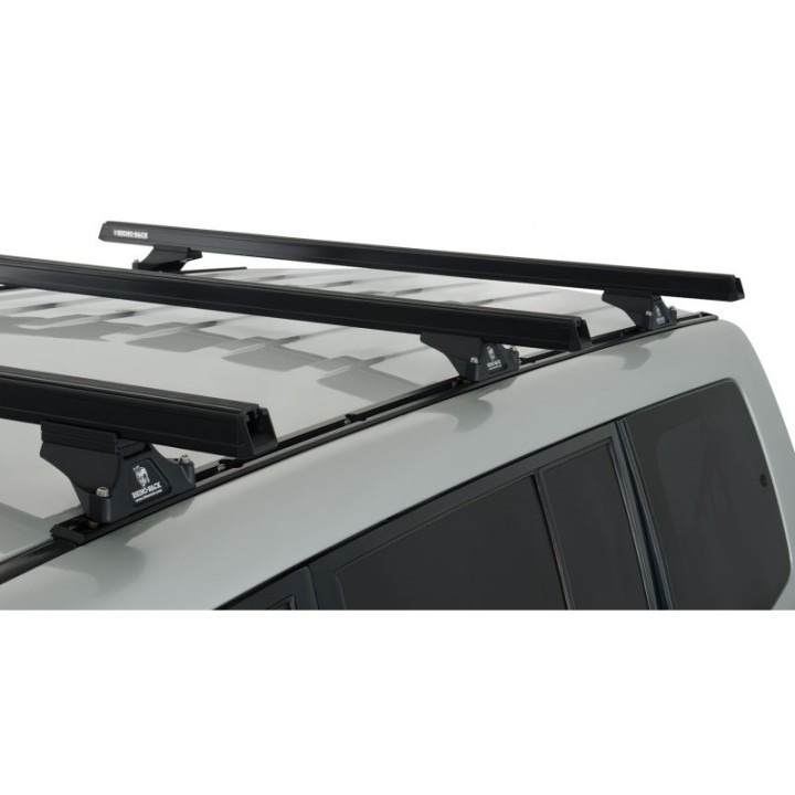 Barre de toit HEAVY DUTY CXB (x2) RHINO-RACK Mitsubishi Pajero 3 (00-07)