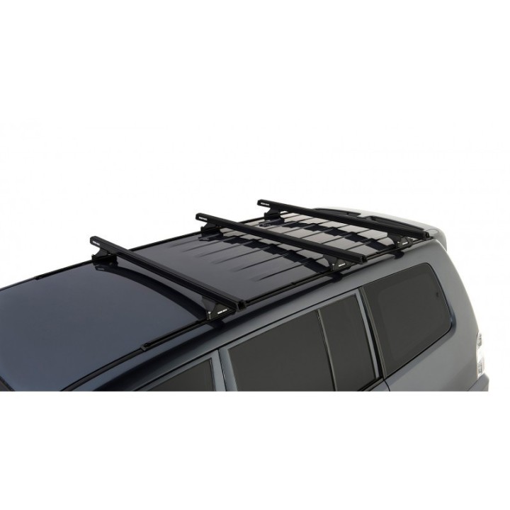 Barre de toit HEAVY DUTY CXB (x2) RHINO-RACK Mitsubishi Pajero 3 (00-07)