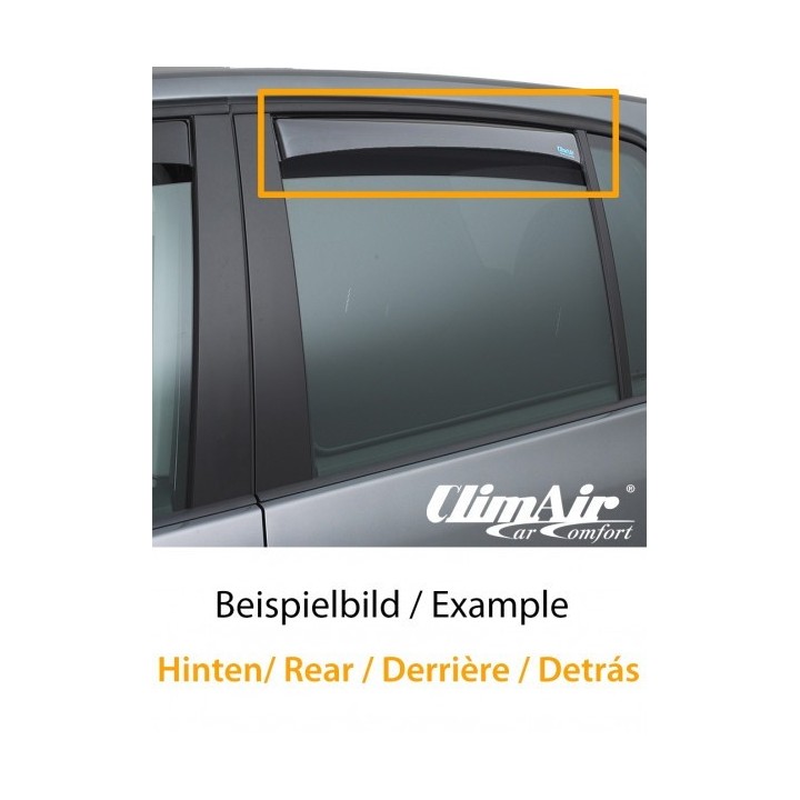 Déflecteur d'air avant (X2) CLIMAIR Land Rover Defender L663 (20-)