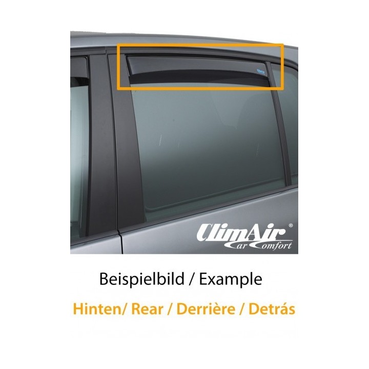 Déflecteur d'air arrière (X2) CLIMAIR Land Rover Defender L663 (20-)