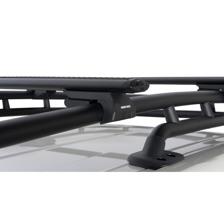 Barres de toit VORTEX SX (x2) RHINO-RACK Nissan Navara D40 (05-15)