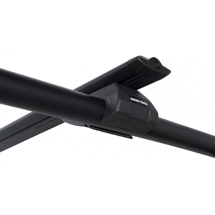 Barres de toit VORTEX SX (x2) RHINO-RACK Nissan Navara D40 (05-15)