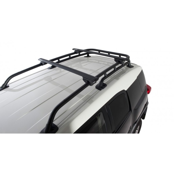 Barres de toit VORTEX SX (x2) RHINO-RACK Nissan Navara D40 (05-15)