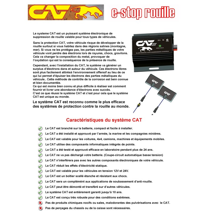 Boitier électronique de protection contre la corrosion