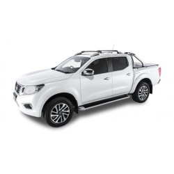 Barres de toit STEALTHBAR (x2) RHINO-RACK Nissan Navara D23 NP300 (15-)
