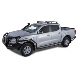 Barres de toit VORTEX RLT600 (x2) RHINO-RACK Nissan Navara D23 NP300 (15-)