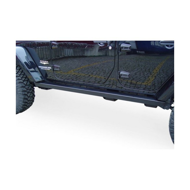 Barres latérales avec support Hi-lift AFN jeep JK 5 portes