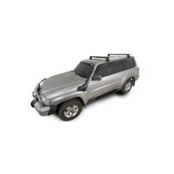 Barres de toit HEAVY DUTY RL (x2) RHINO-RACK Nissan Patrol Y61 GR (97-10)