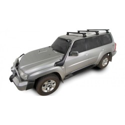 Barres de toit HEAVY DUTY RL (x3) RHINO-RACK Nissan Patrol Y61 GR (97-10)