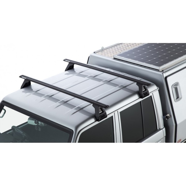 Barres de toit VORTEX RL210 (x2) RHINO-RACK Toyota 75 (91-99)