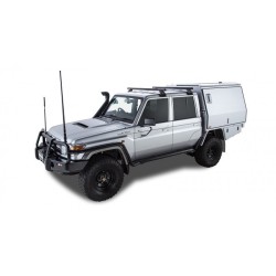 Barres de toit HEAVY DUTY RL (x2) RHINO-RACK Toyota 76 (07-)