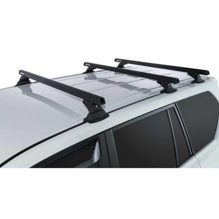Barres de toit HEAVY DUTY RCH (x3) RHINO-RACK Toyota 120 (02-09)