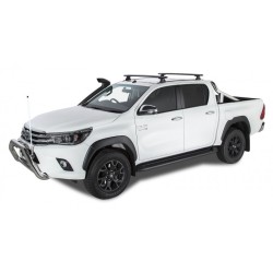 Barres de toit VORTEX RLT (x2) RHINO-RACK Toyota Hilux 8 REVO (15-)