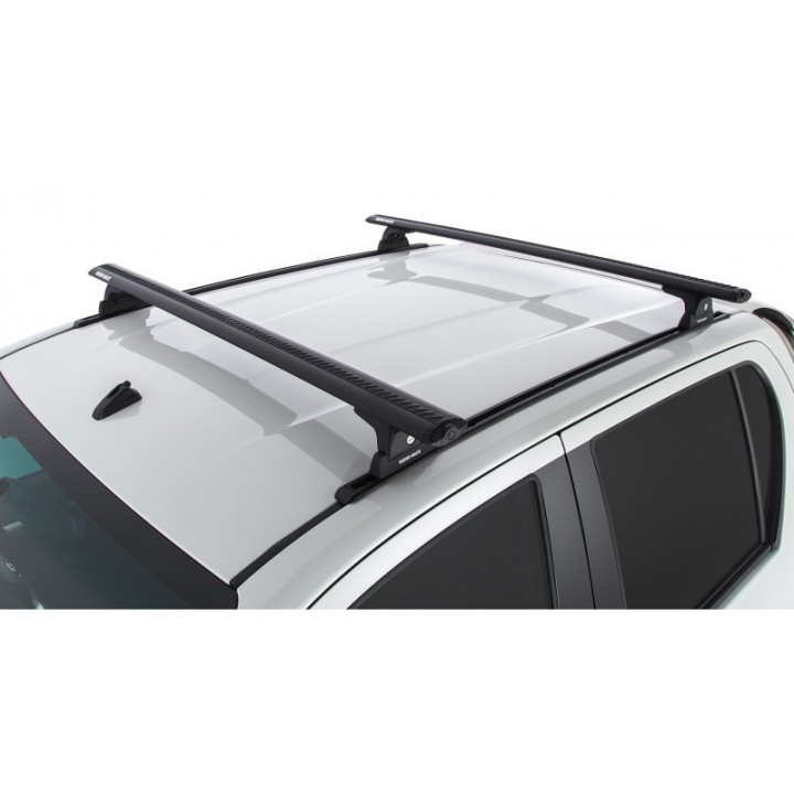 Barres de toit HEAVY DUTY RLT (x2) RHINO-RACK Toyota Hilux 8 REVO (15-)