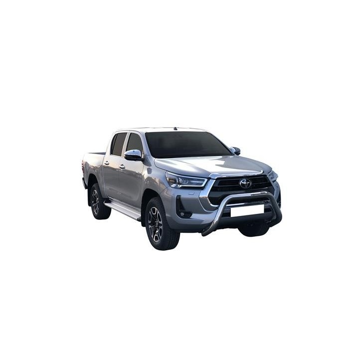 Super Bar INOX/NOIR MISUTONIDA Ø76 Toyota Hilux 8 Revo (21-)