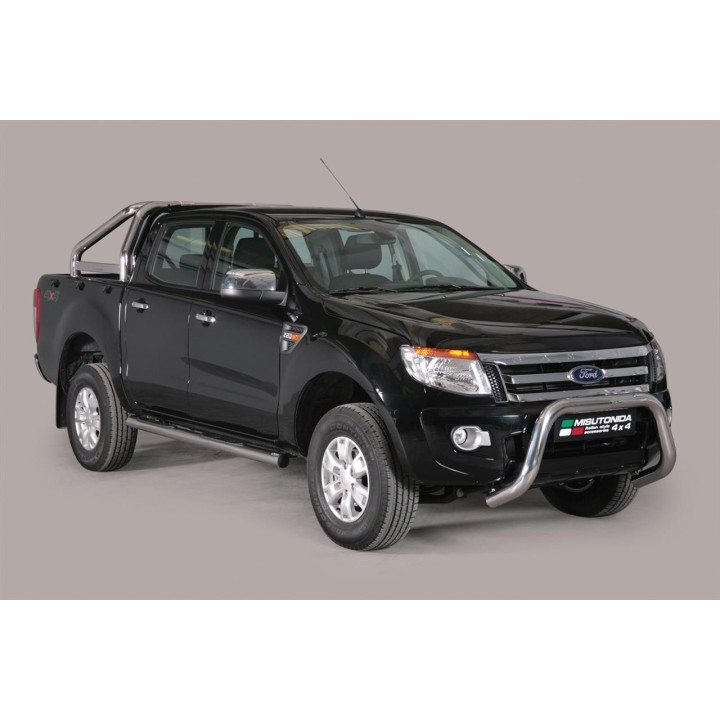 Super Bar INOX MISUTONIDA Ø76 Ford RANGER T6 (12-15)