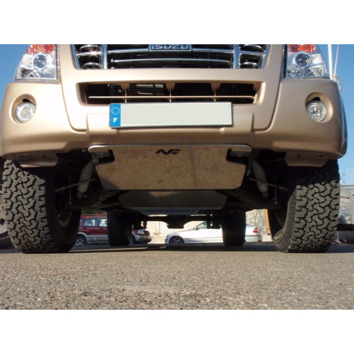 Protection avant alu N4 Isuzu D-MAX Euro 4 (07-12)